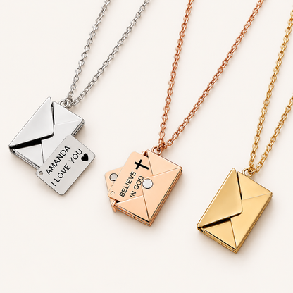 Love Letter Envelope Necklace
