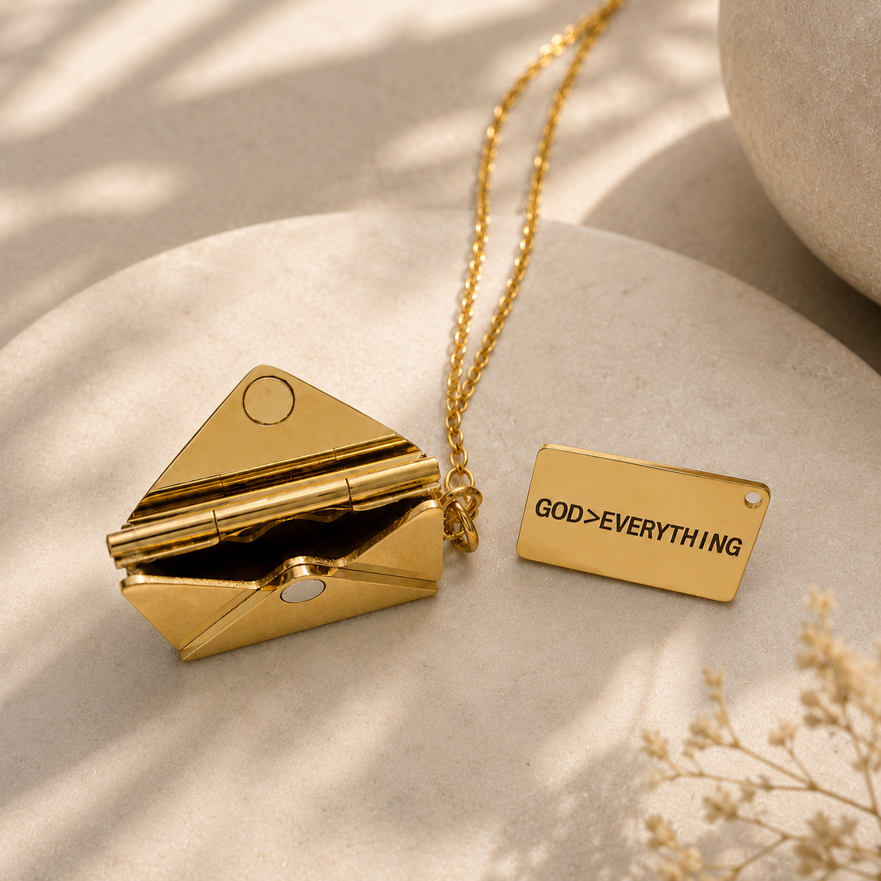 Love Letter Envelope Necklace
