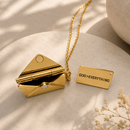 Love Letter Envelope Necklace