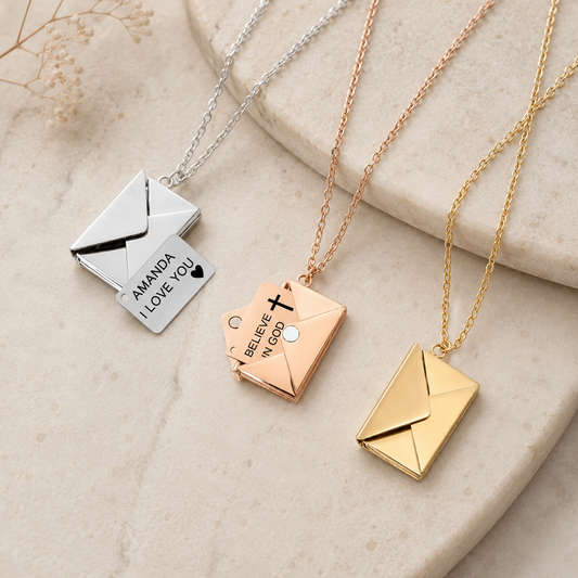 Love Letter Envelope Necklace