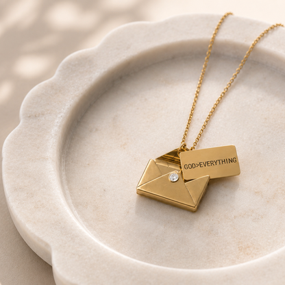 Love Letter Envelope Necklace